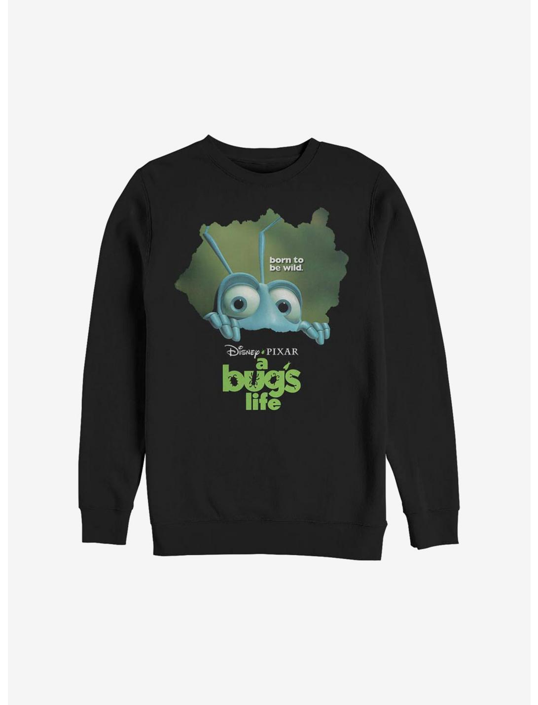 Disney Pixar A Bug's Life Classic Logo Sweatshirt, BLACK, hi-res