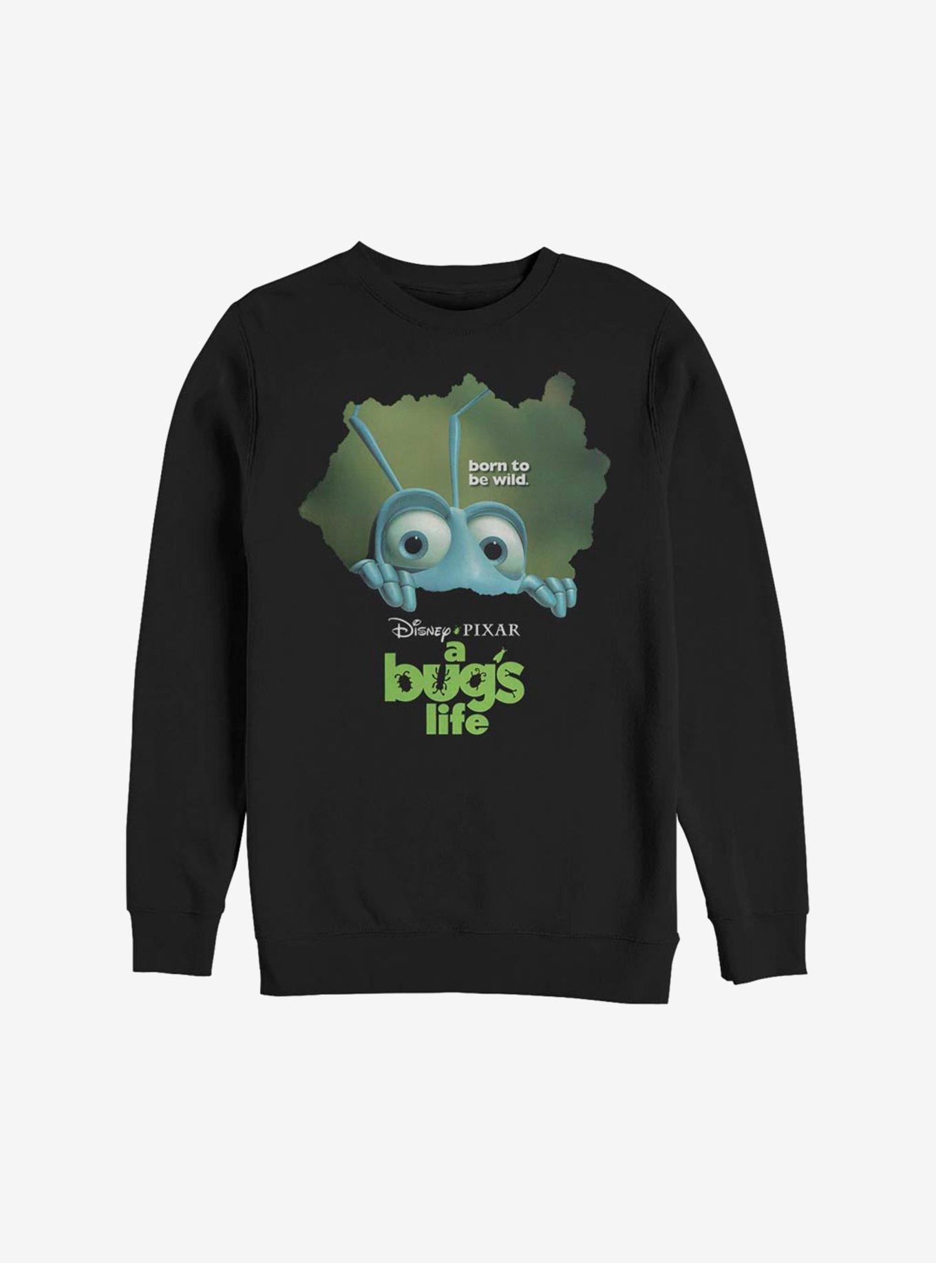 Disney Pixar A Bug's Life Classic Logo Sweatshirt, BLACK, hi-res