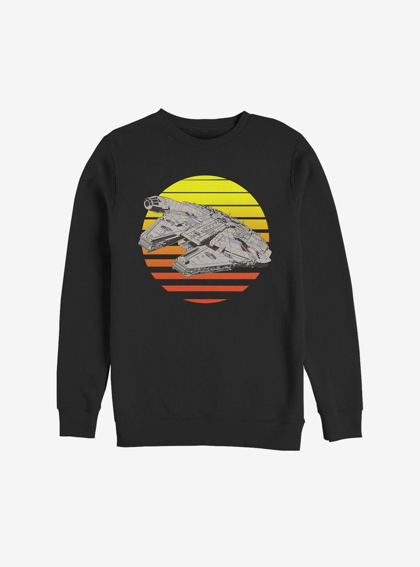 Star Wars Episode VIII The Last Jedi Falcon Sunset Sweatshirt, , hi-res