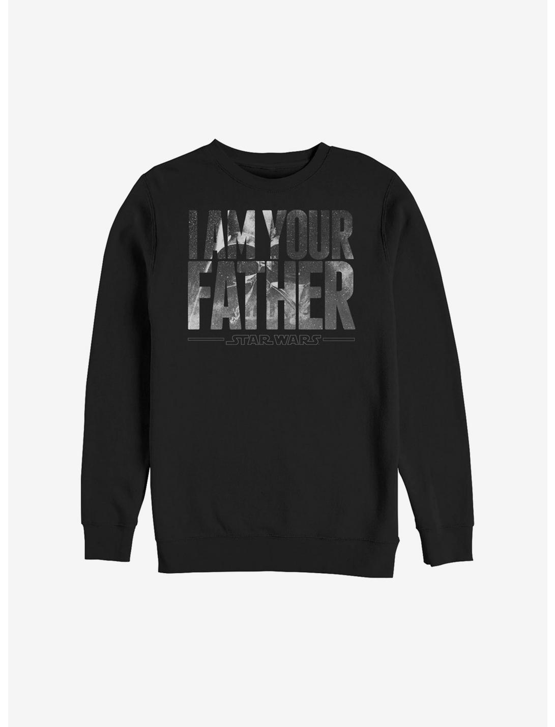 Star Wars I Am Your Father Vader Sweatshirt, BLACK, hi-res