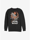 Star Wars Episode VIII The Last Jedi Rebels Lead Sweatshirt, BLACK, hi-res
