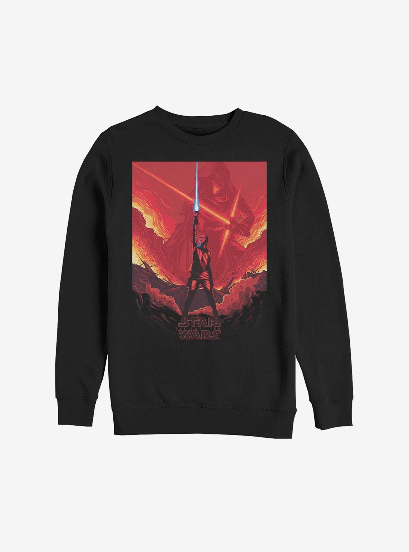 Star Wars Episode VIII The Last Jedi Dark Force Sweatshirt, BLACK, hi-res