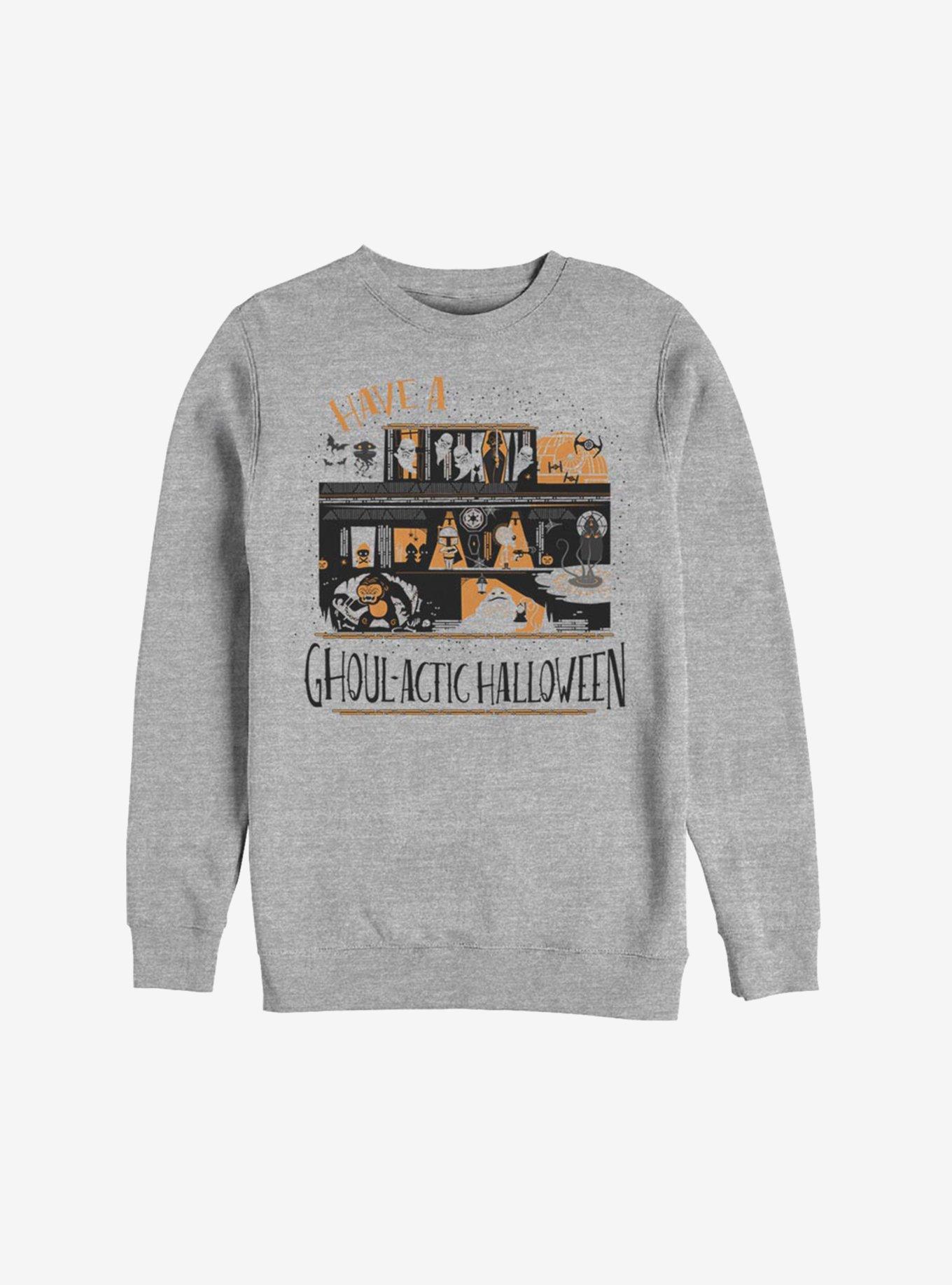 Star Wars Ghoul-actic Halloween Sweatshirt, ATH HTR, hi-res