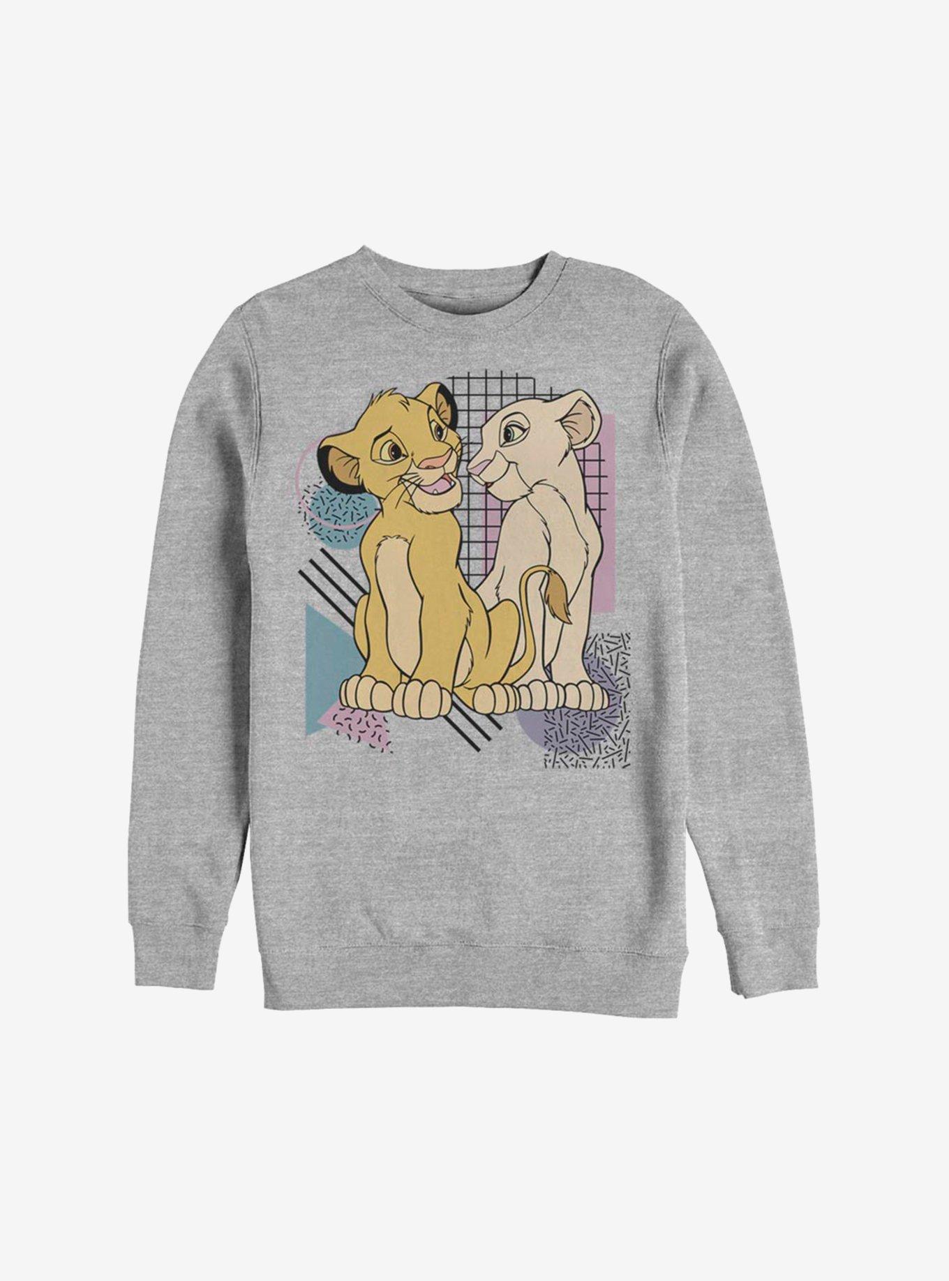 Disney The Lion King Simba And Nala Nostalgia Sweatshirt, , hi-res