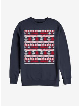 Star Wars Dark Side Icons Christmas Pattern Sweatshirt, , hi-res