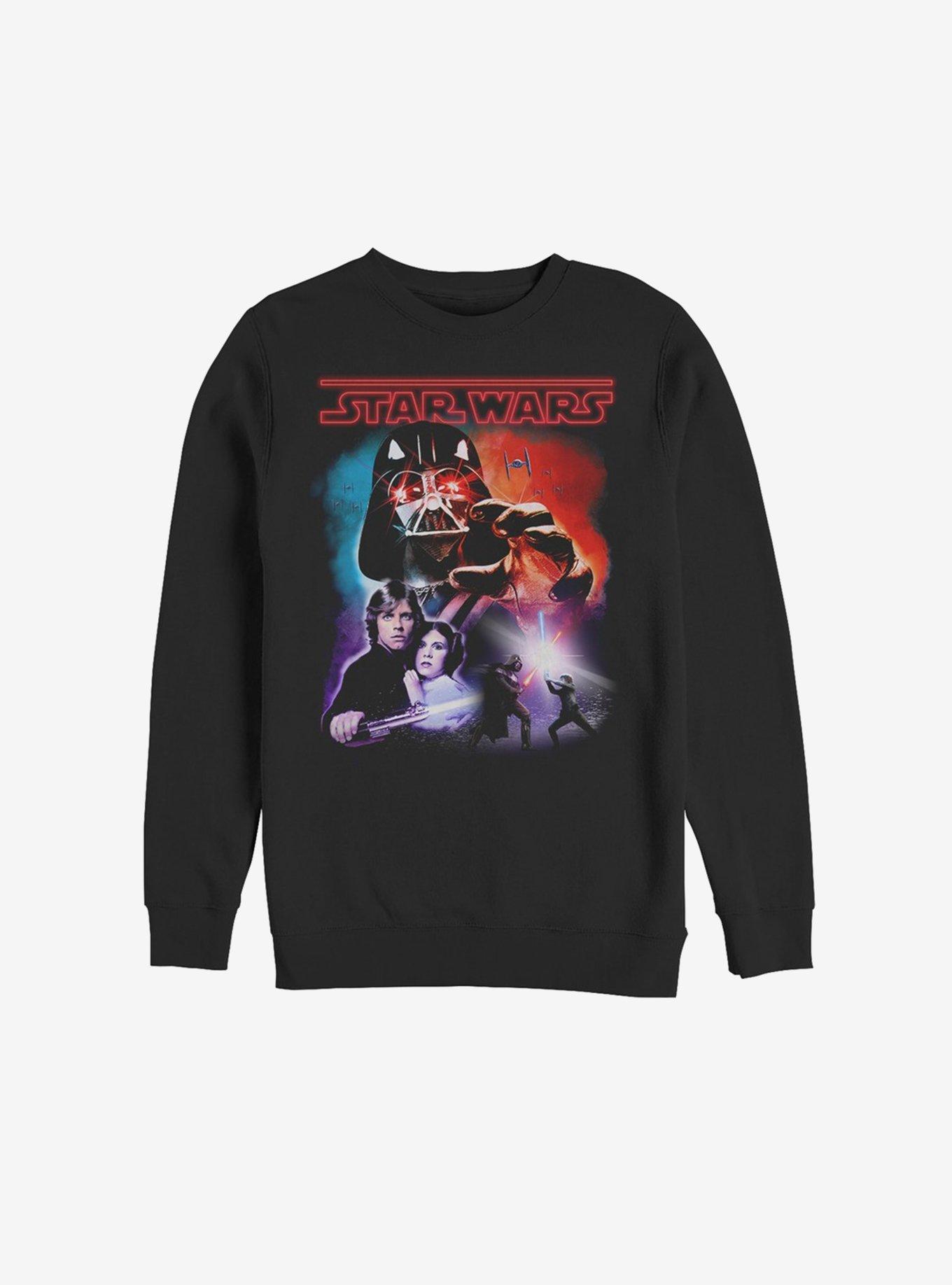 Star Wars Light Versus Dark Sweatshirt, BLACK, hi-res
