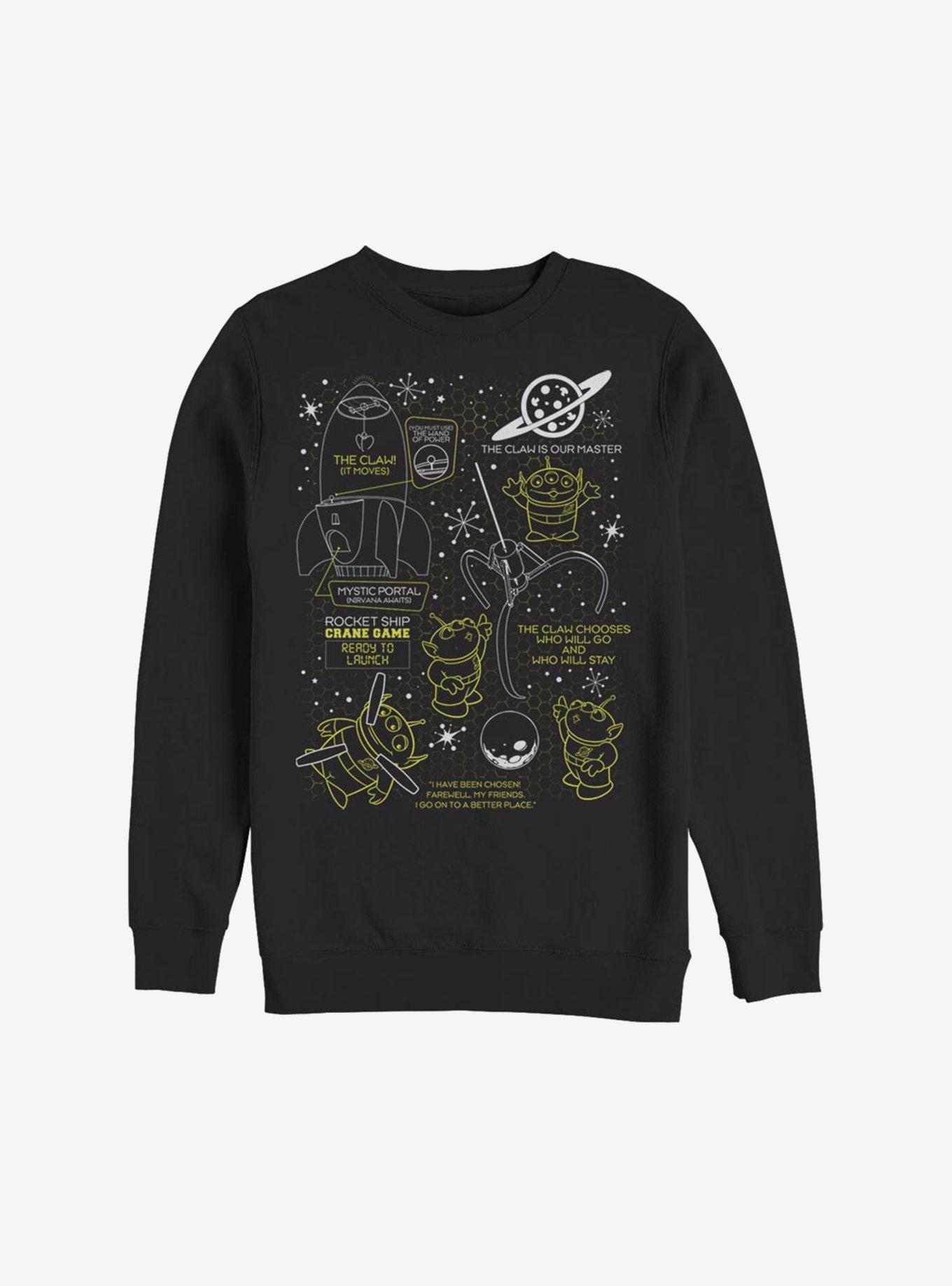 Disney Pixar Toy Story Claw Master Sweatshirt, , hi-res