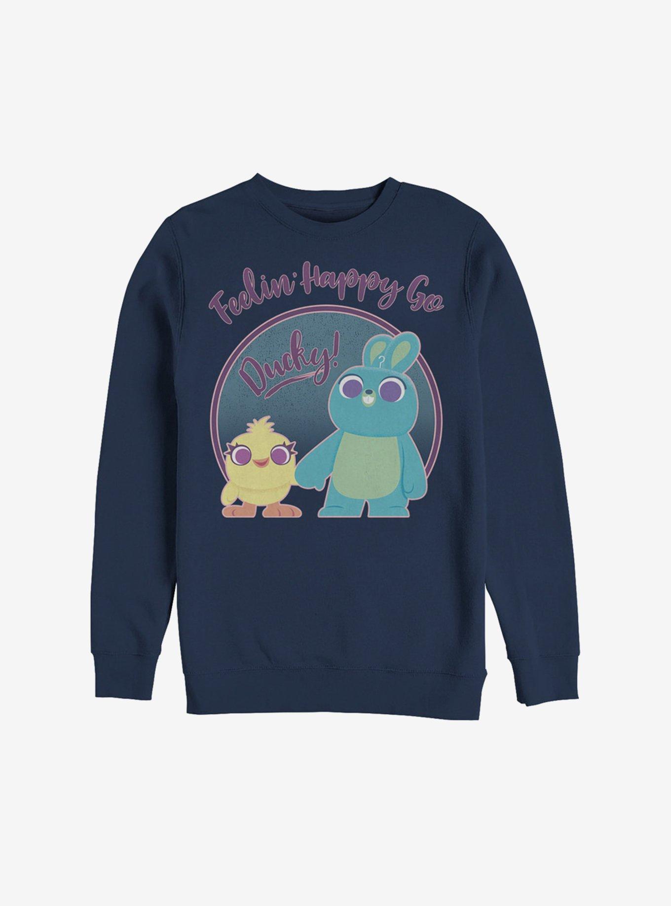 Disney Pixar Toy Story 4 Ducky Bunny Pastel Sweatshirt