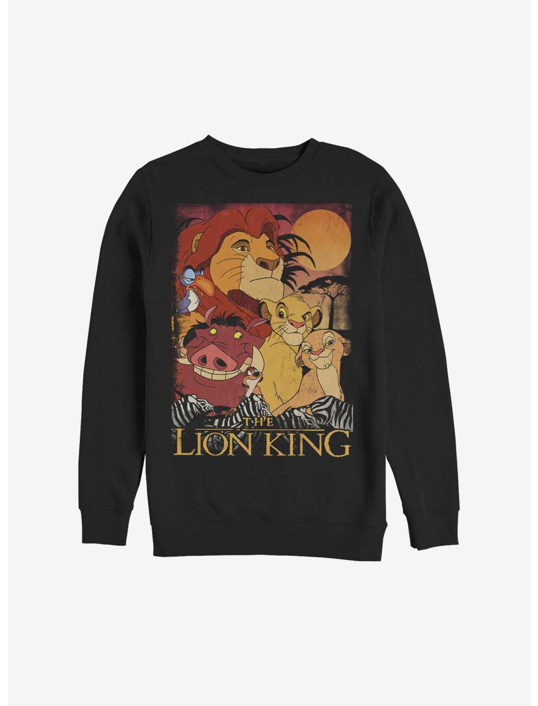 Disney The Lion King Everything The Light Touches Sweatshirt, BLACK, hi-res