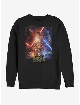 Star Wars Episode VII The Force Awakens Movie Poster Sweatshirt, , hi-res