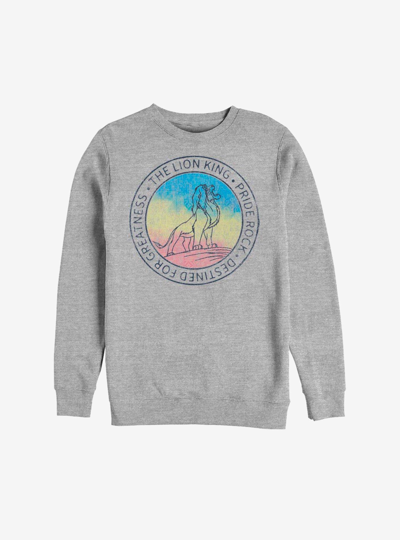 Disney The Lion King Simba Gradient Sweatshirt, , hi-res