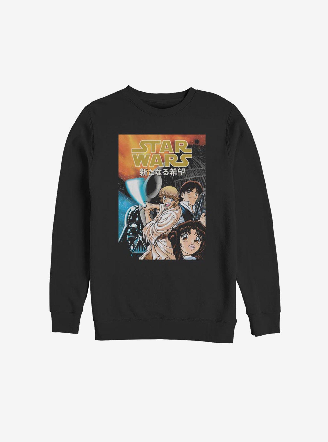 Star Wars Anime Poster Sweatshirt, , hi-res