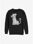 Disney The Lion King Young Simba Sweatshirt, BLACK, hi-res