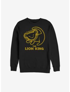 Disney The Lion King Simba Drawing Sweatshirt, , hi-res