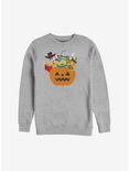 Disney Pixar Toy Story Pumpkin Surprise Halloween Sweatshirt, ATH HTR, hi-res