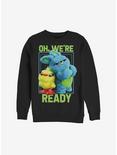 Disney Pixar Toy Story 4 Ducky Bunny Ready Sweatshirt, BLACK, hi-res