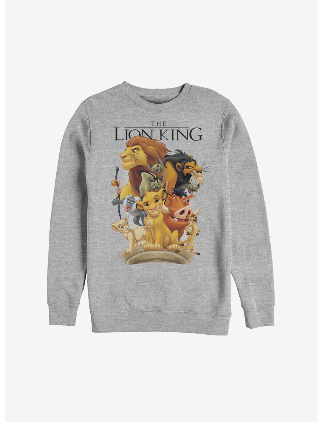 Disney The Lion King Full Cast Sweatshirt, ATH HTR, hi-res