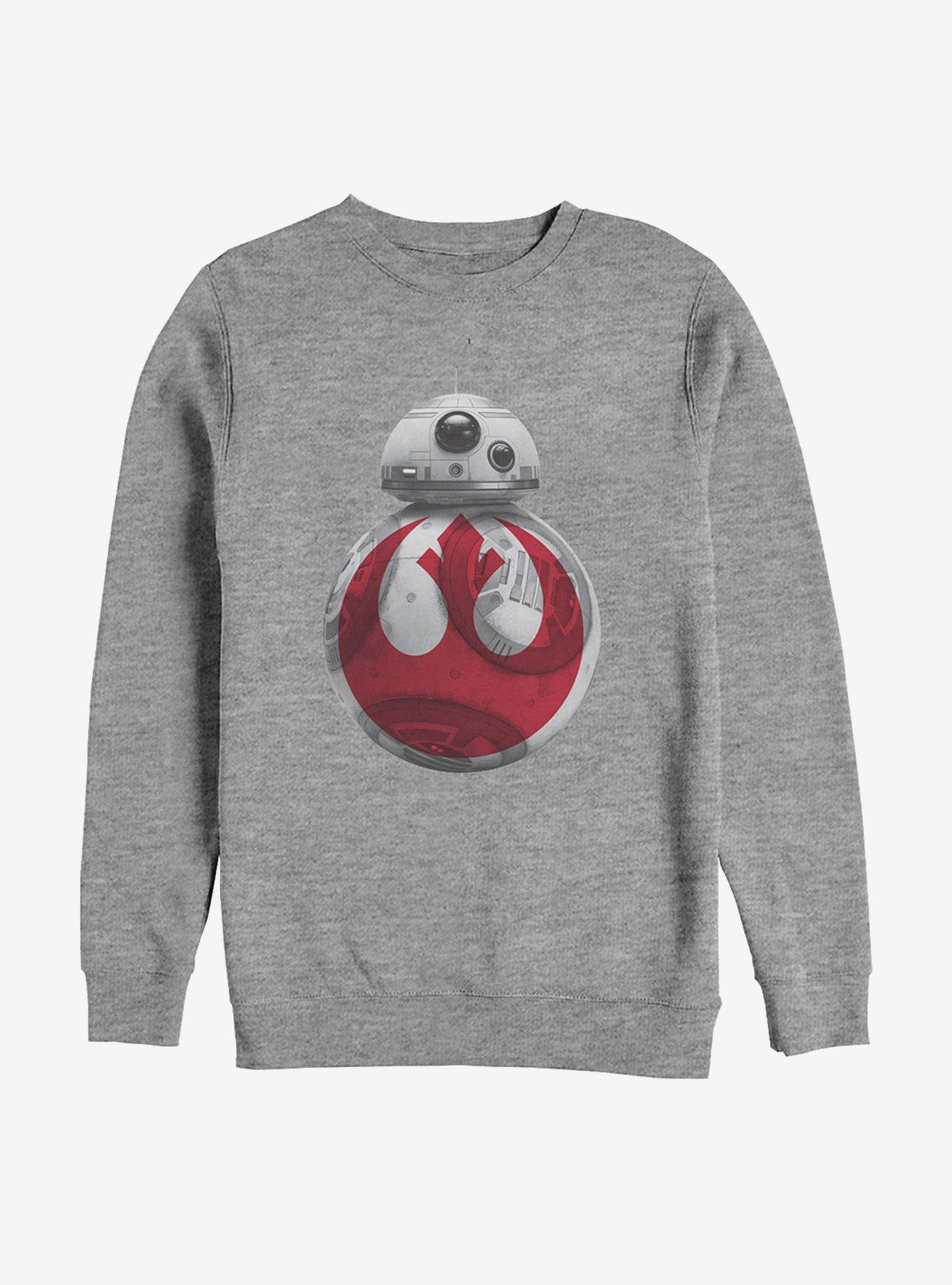 Star Wars Episode VIII The Last Jedi Rebel On BB-8 Sweatshirt, , hi-res