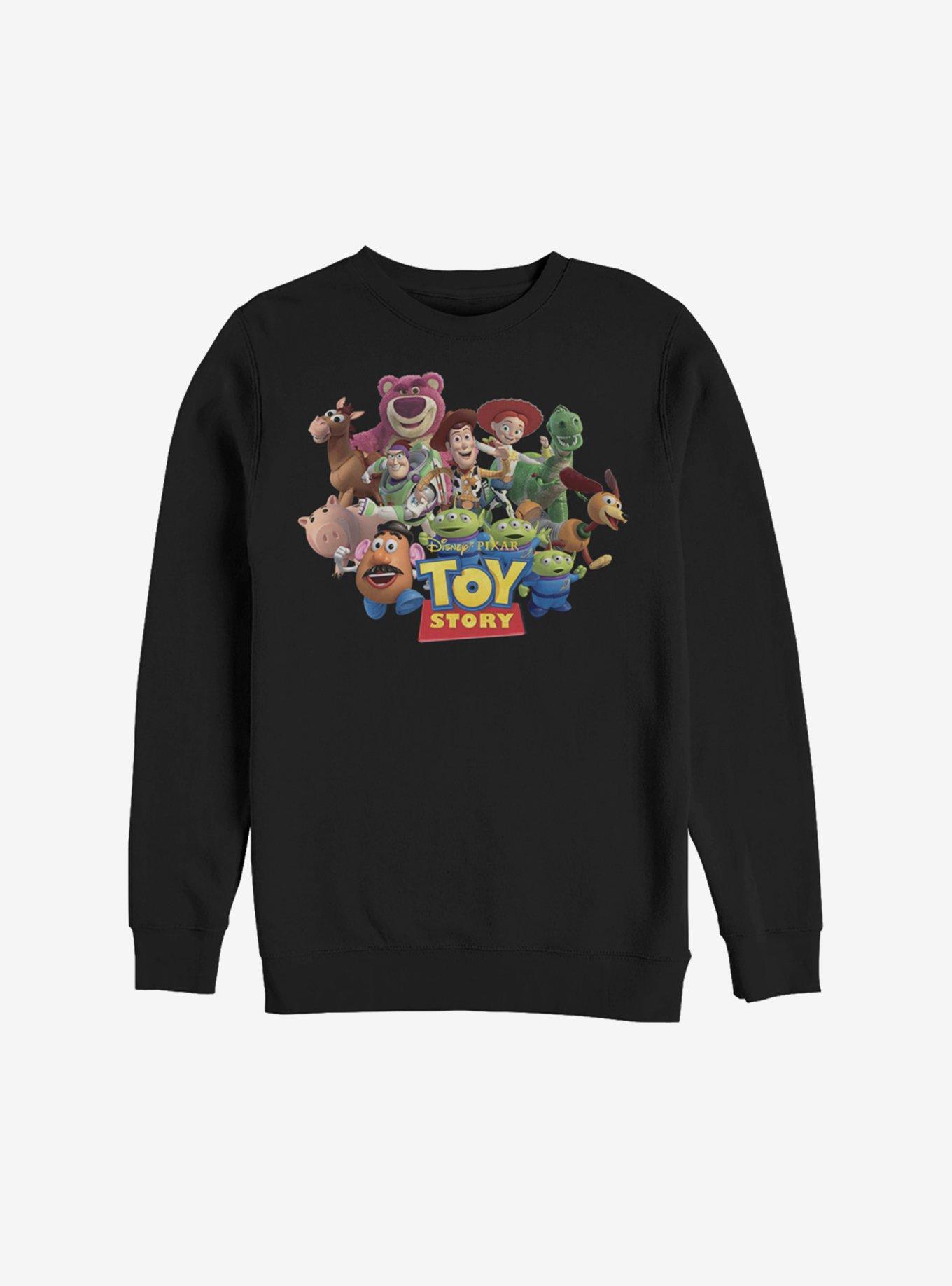 Disney Pixar Toy Story 3 Running Team Sweatshirt, BLACK, hi-res