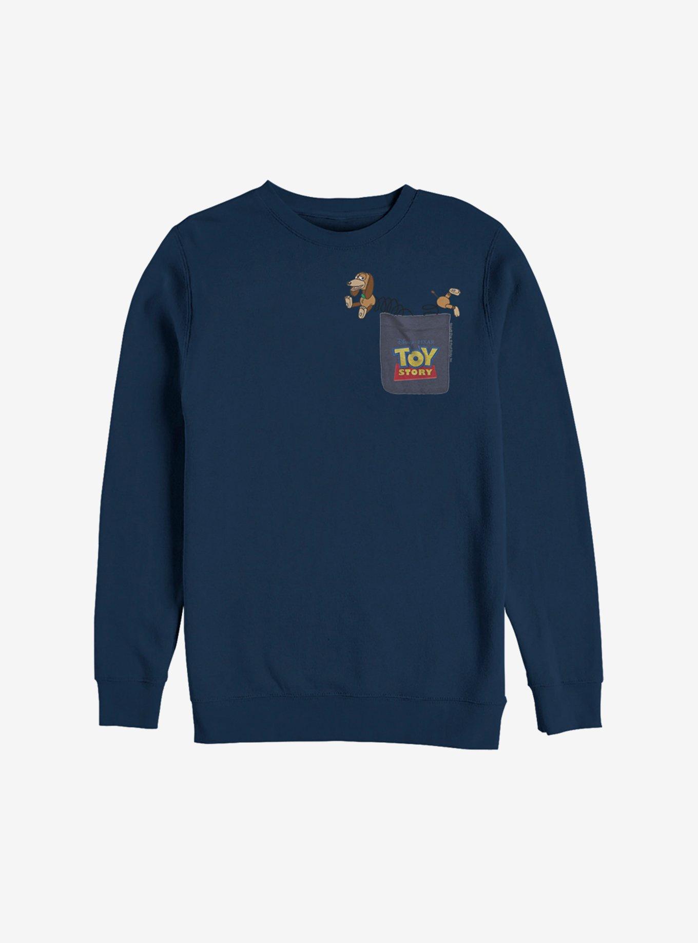 Disney Pixar Toy Story Slinky Dog Faux Pocket Sweatshirt, , hi-res