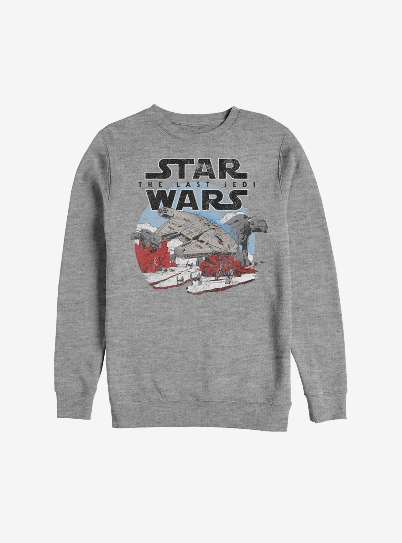 Star Wars Episode VIII The Last Jedi Salt Battle Sweatshirt, , hi-res