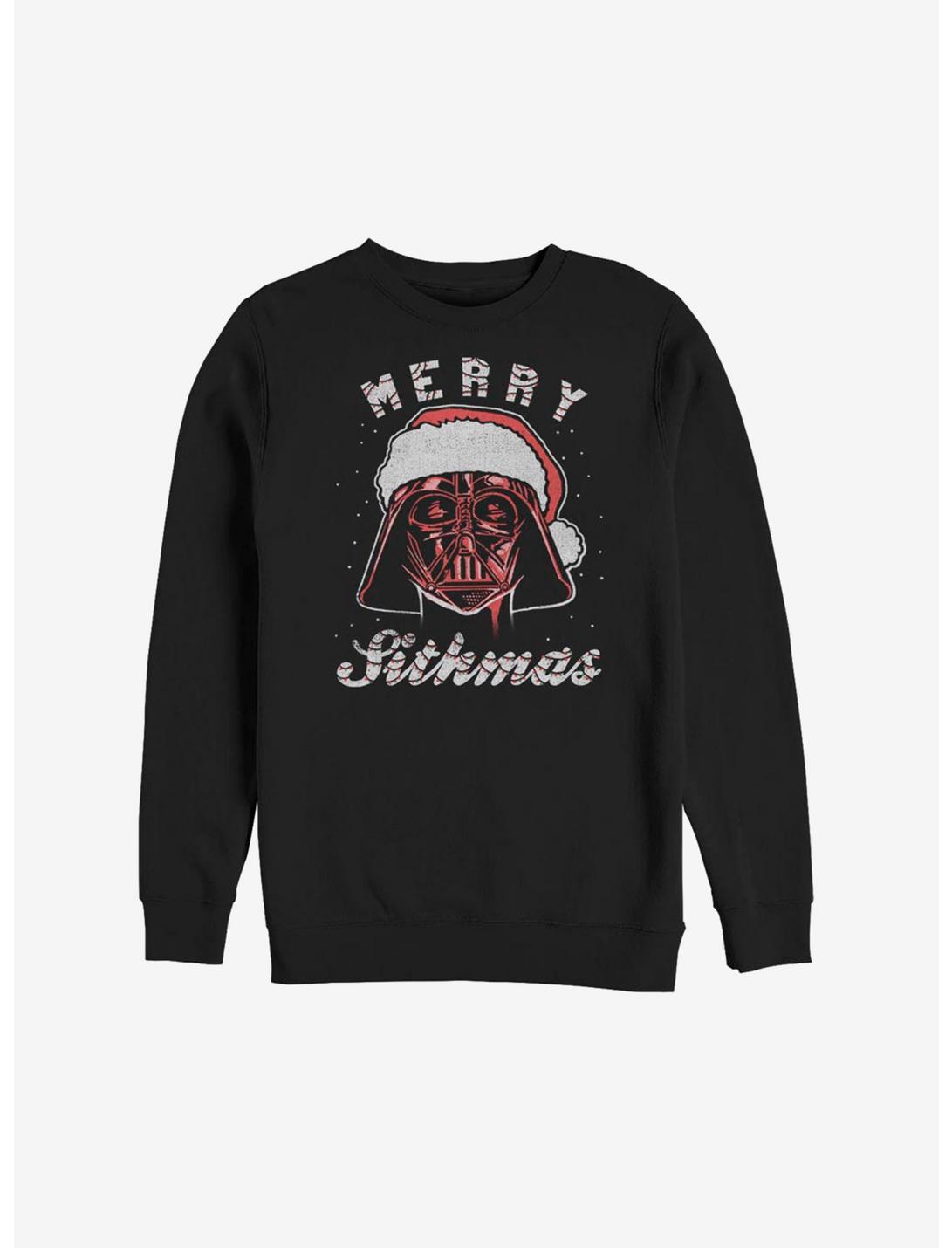 Star Wars Merry Sithmas Christmas Sweatshirt, BLACK, hi-res