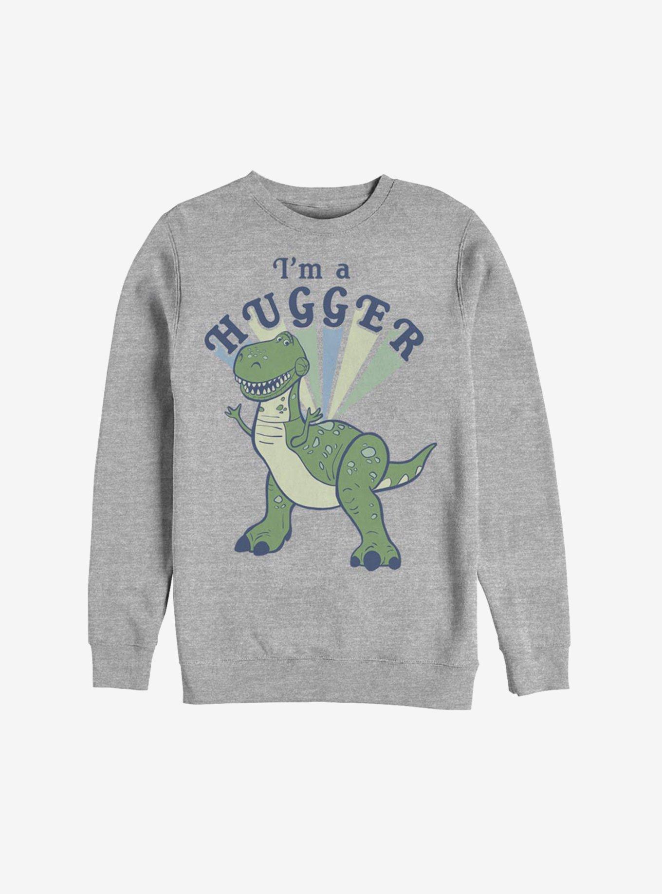 Disney Pixar Toy Story 4 Rex I'm A Hugger Sweatshirt, , hi-res