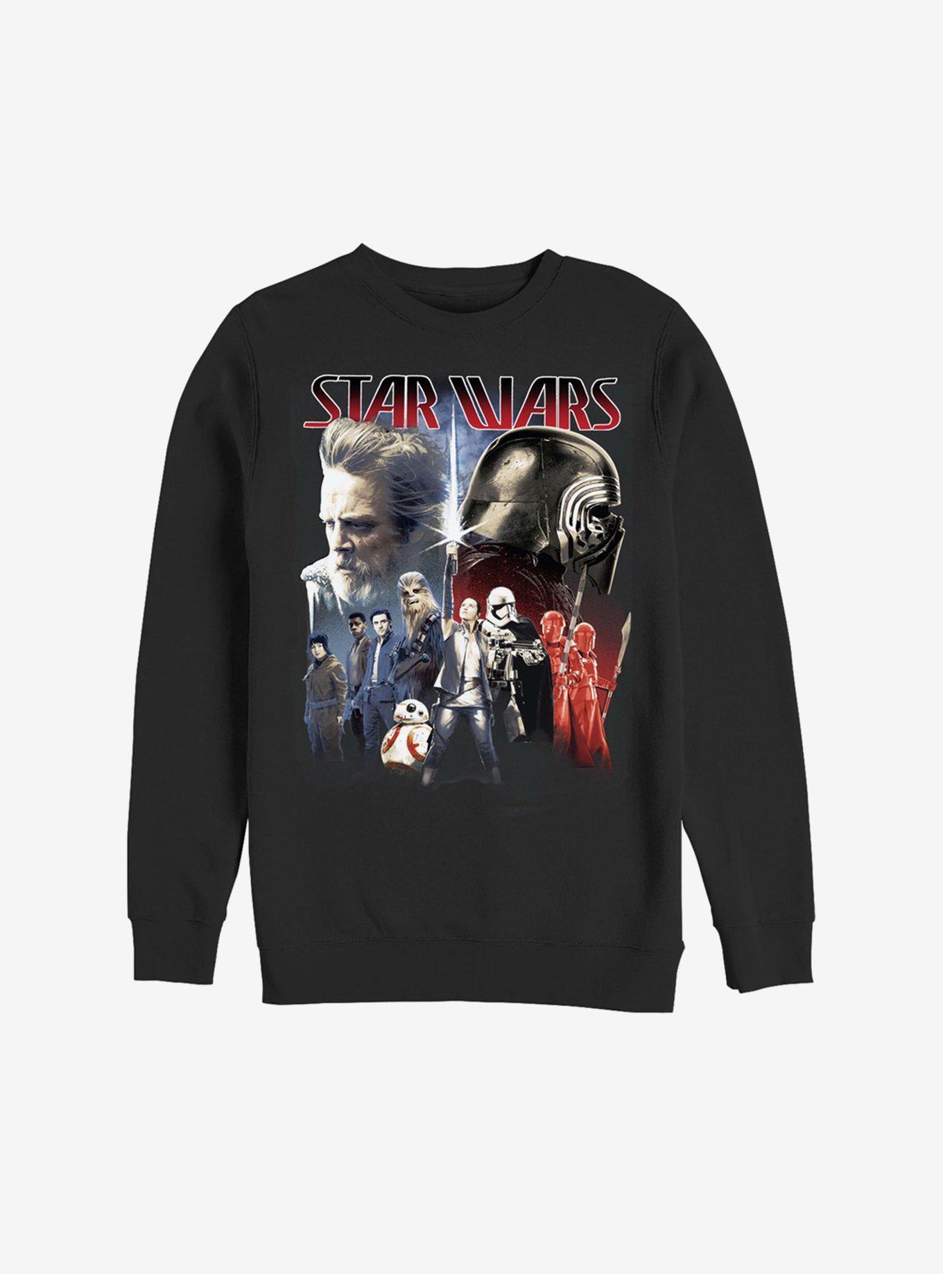 Star Wars Episode VIII The Last Jedi Both Sides Sweatshirt, , hi-res