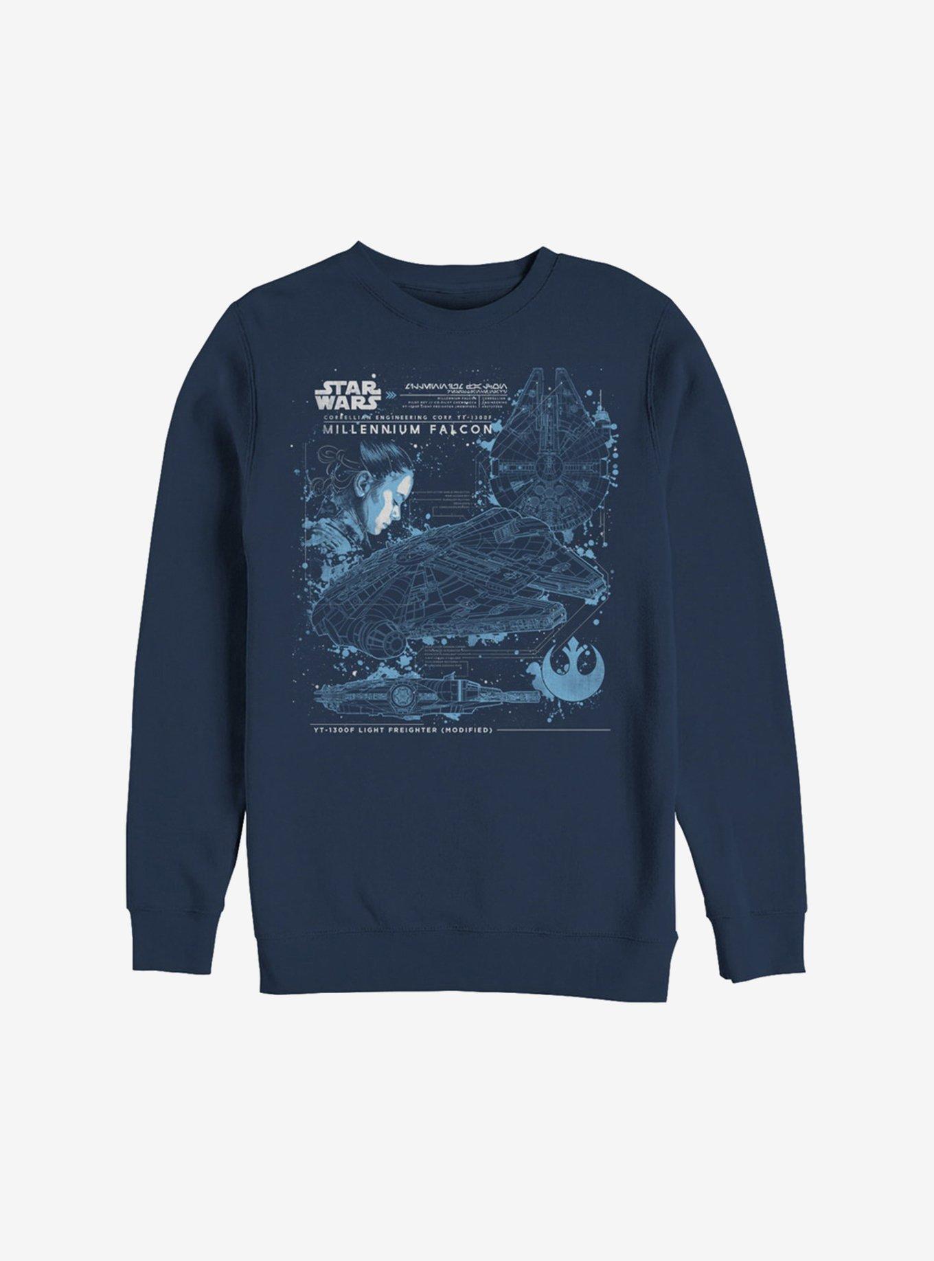 Star Wars Episode VIII The Last Jedi The Falcon Sweatshirt, , hi-res