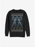 Star Wars Stormtrooper Christmas Pattern Sweatshirt, BLACK, hi-res