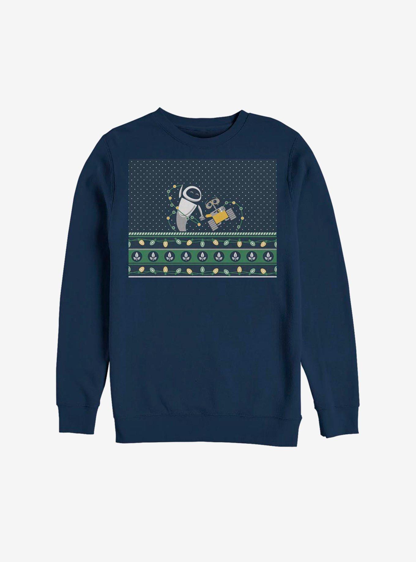 Disney Pixar WALL-E Small Christmas Pattern Sweatshirt, , hi-res