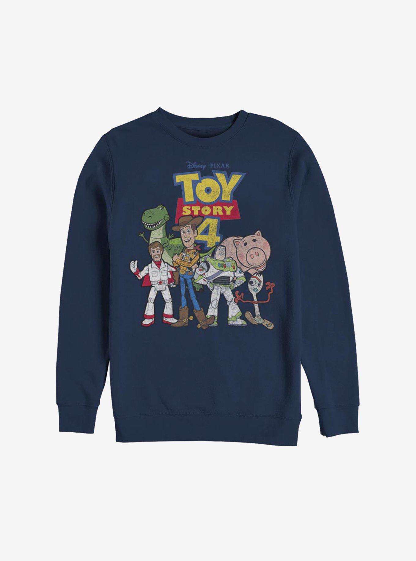 Disney Pixar Toy Story 4 Toy Crew Sweatshirt, NAVY, hi-res