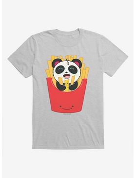 HT Creators: Hungry Rabbit Studios Pandi The Panda French Fries T-Shirt, , hi-res