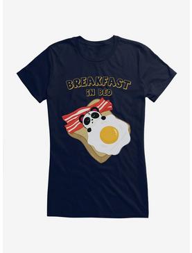 HT Creators: Hungry Rabbit Studios Pandi The Panda Breakfast In Bed Girls T-Shirt, , hi-res