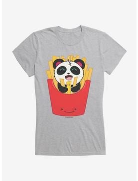 HT Creators: Hungry Rabbit Studios Pandi The Panda French Fries Girls T-Shirt, , hi-res
