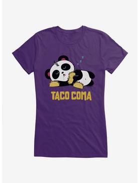 HT Creators: Hungry Rabbit Studios Pandi The Panda Taco Coma Girls T-Shirt, , hi-res