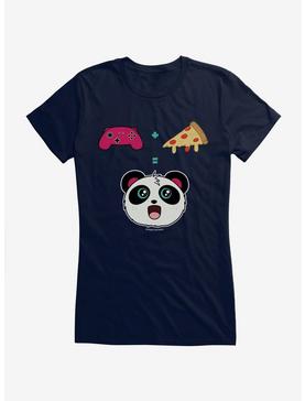 HT Creators: Hungry Rabbit Studios Pandi The Panda Video Games + Pizza Girls T-Shirt, , hi-res