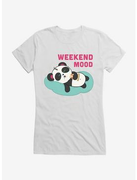 HT Creators : Hungry Rabbit Studios Pandi The Panda Weekend Mood Girls T-Shirt, , hi-res