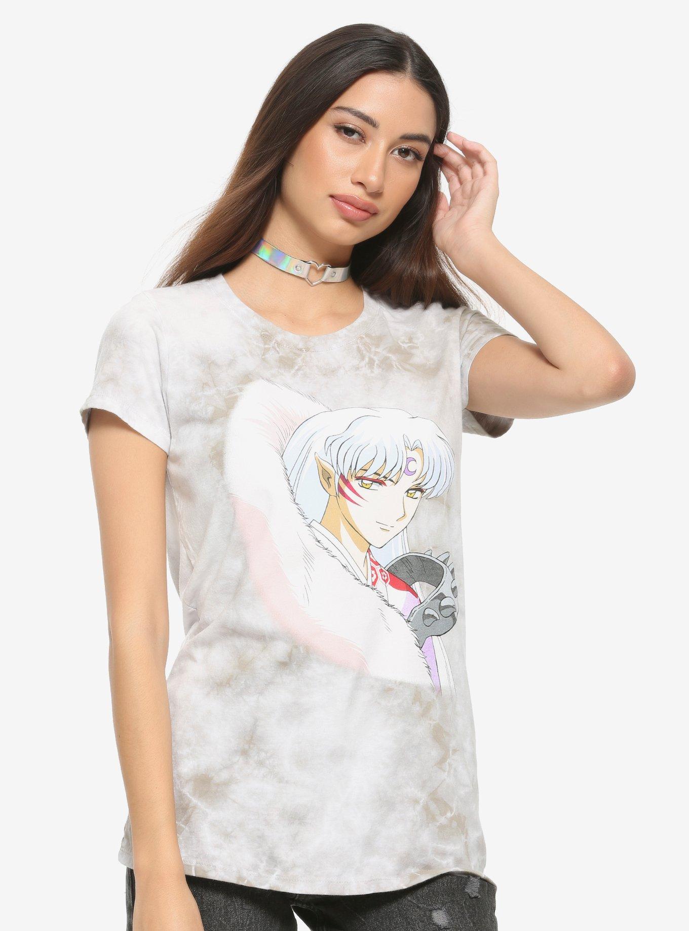 InuYasha Sesshomaru Washed Girls T-Shirt, MULTI, hi-res