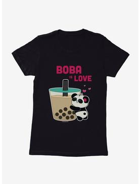BL Creators: Hungry Rabbit Studio Pandi The Panda Boba Is Love Womens T-Shirt, , hi-res
