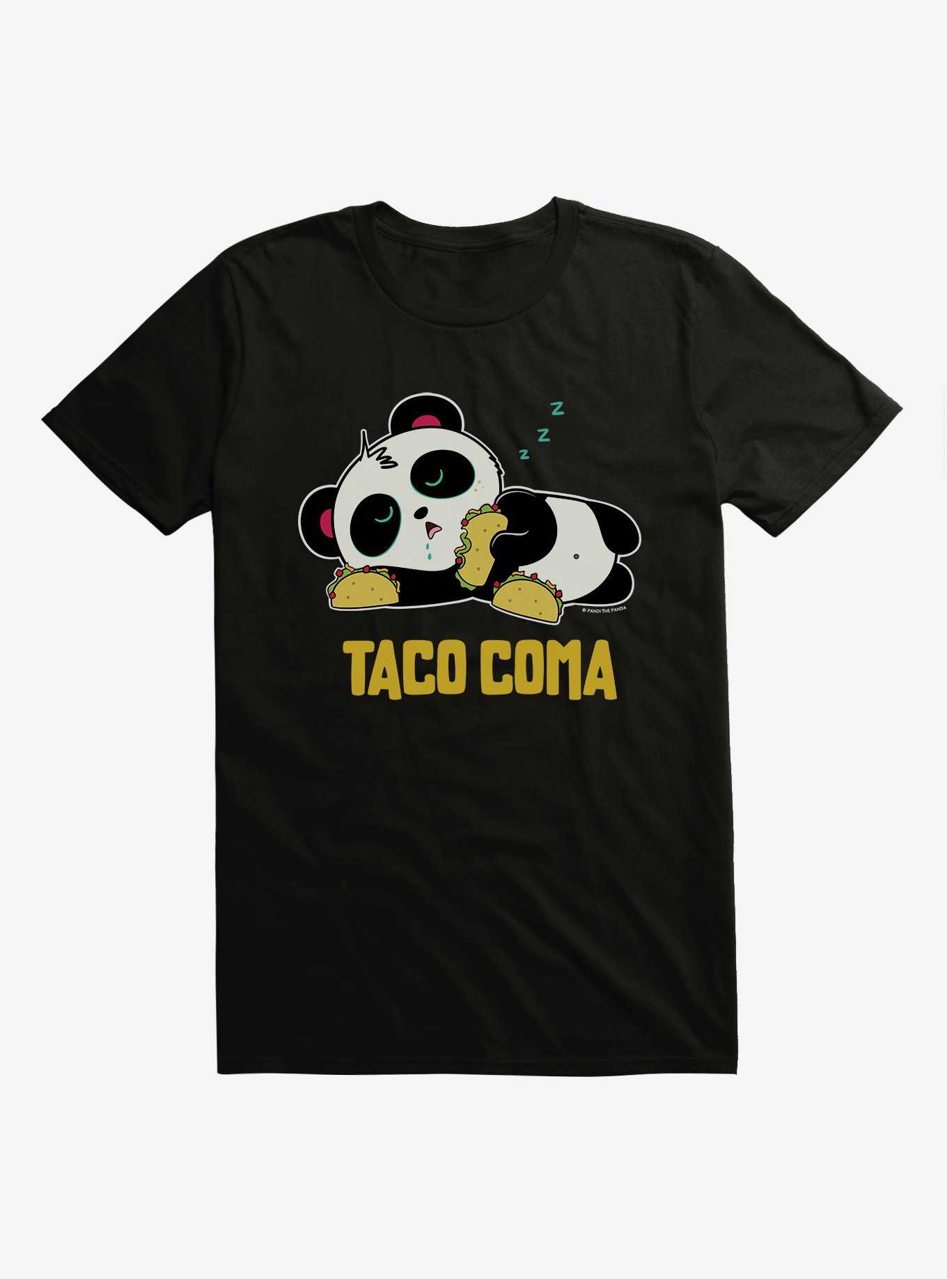 BL Creators: Hungry Rabbit Studio Pandi The Panda Taco Coma T-Shirt, , hi-res