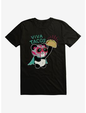 BL Creators: Hungry Rabbit Studio Pandi The Panda Viva Tacos T-Shirt, , hi-res