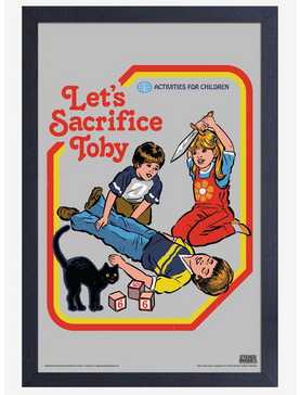 Let's Sacrifice Toby Framed Print By Steven Rhodes, , hi-res