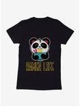 BL Creators :Hungry Rabbit Studio Pandi The Panda Ramen Life Womens T-Shirt, BLACK, hi-res