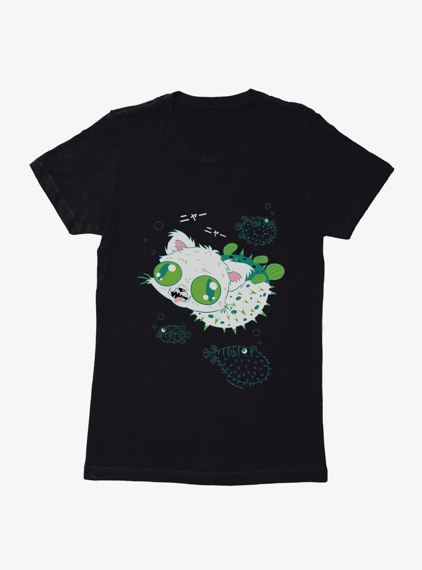 BL Creators: Martin Hsu Puffer Kitty Womens T-Shirt, , hi-res
