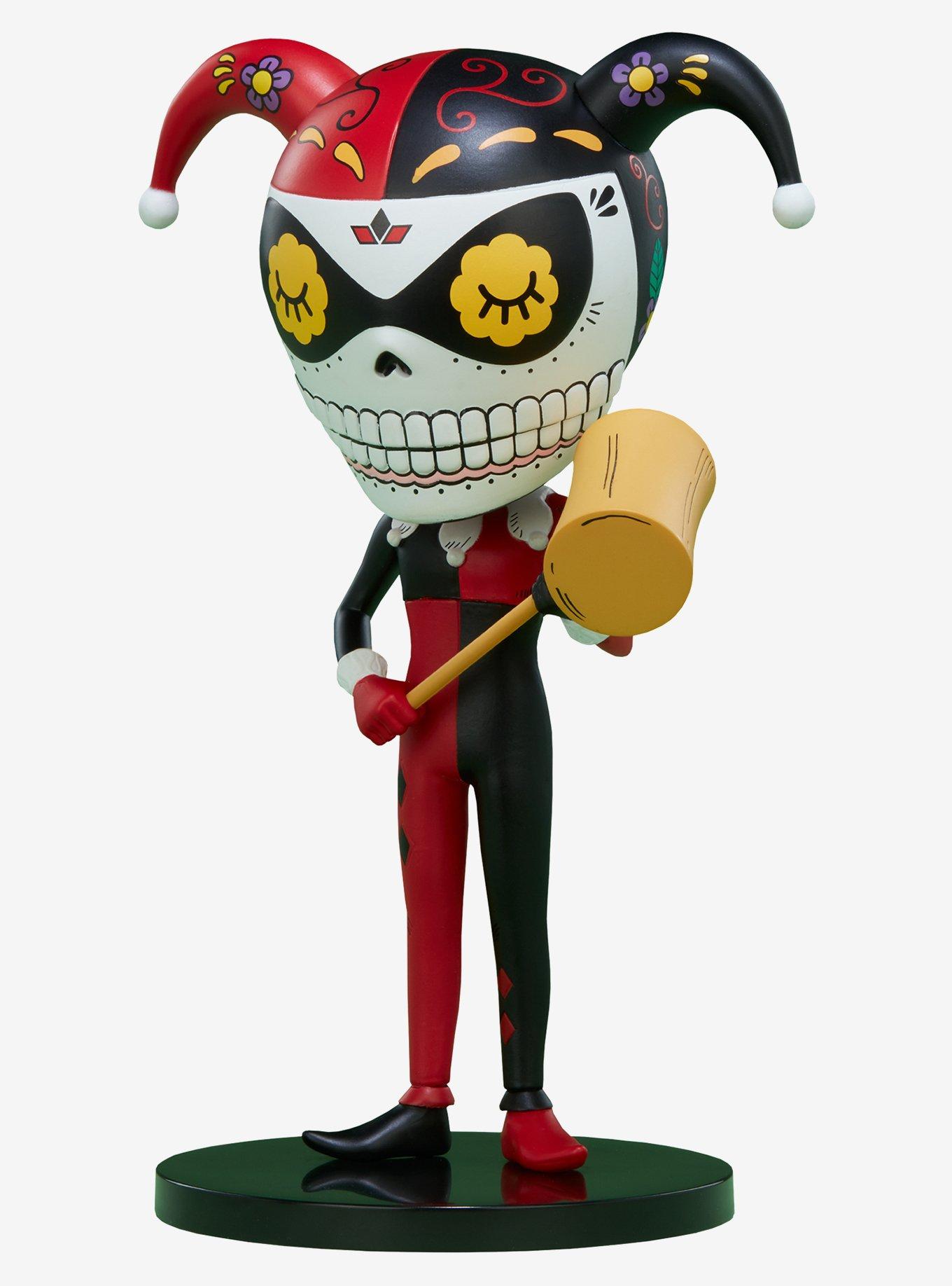 Dc Comics Harely Quinn Calavera Designer Toy By Unruly Industries, , hi-res