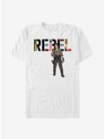 Star Wars Episode IX The Rise Of Skywalker Rebel Rose T-Shirt, WHITE, hi-res
