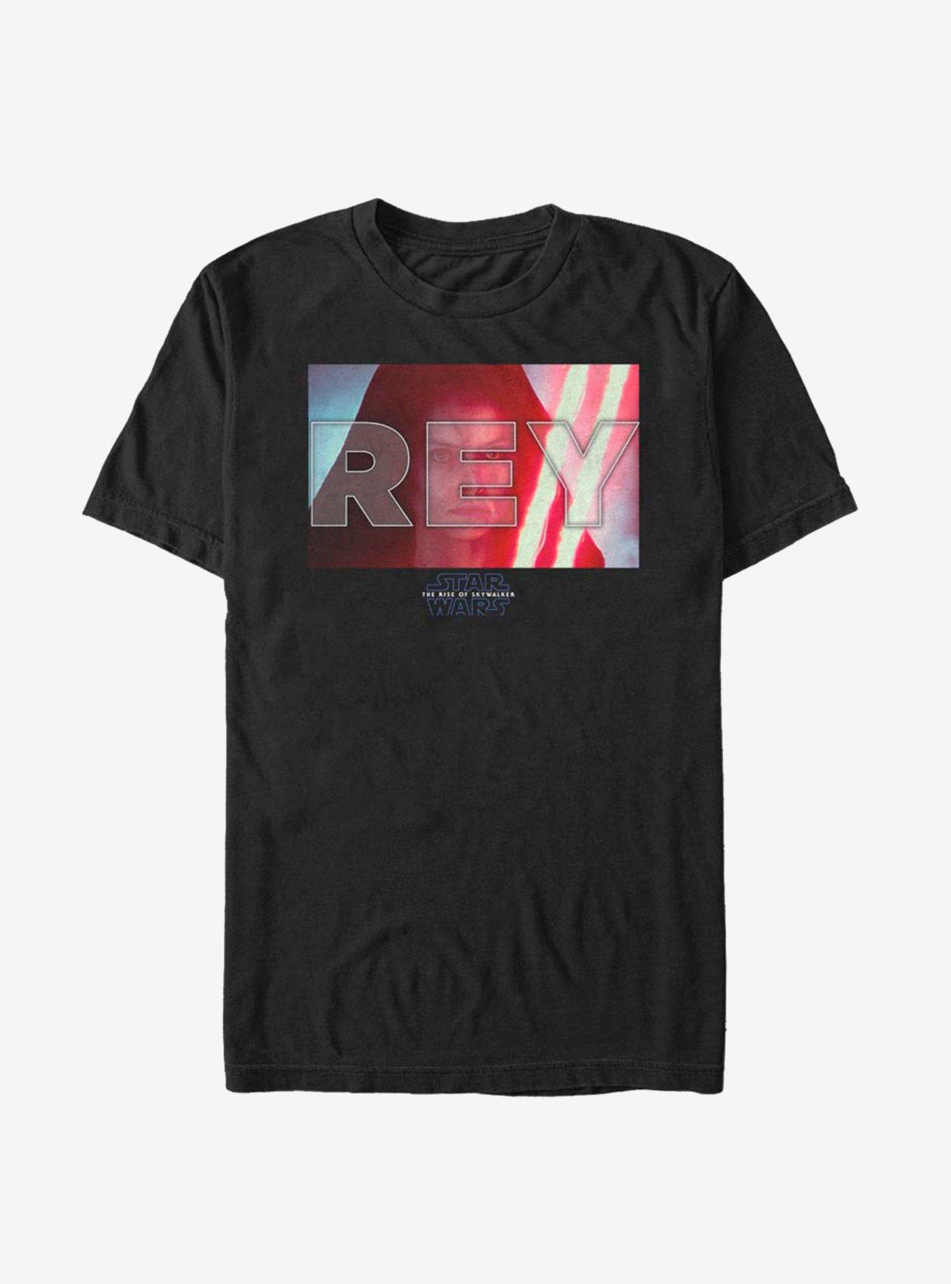 Star Wars Episode IX The Rise Of Skywalker Rey Red Saber T-Shirt, , hi-res