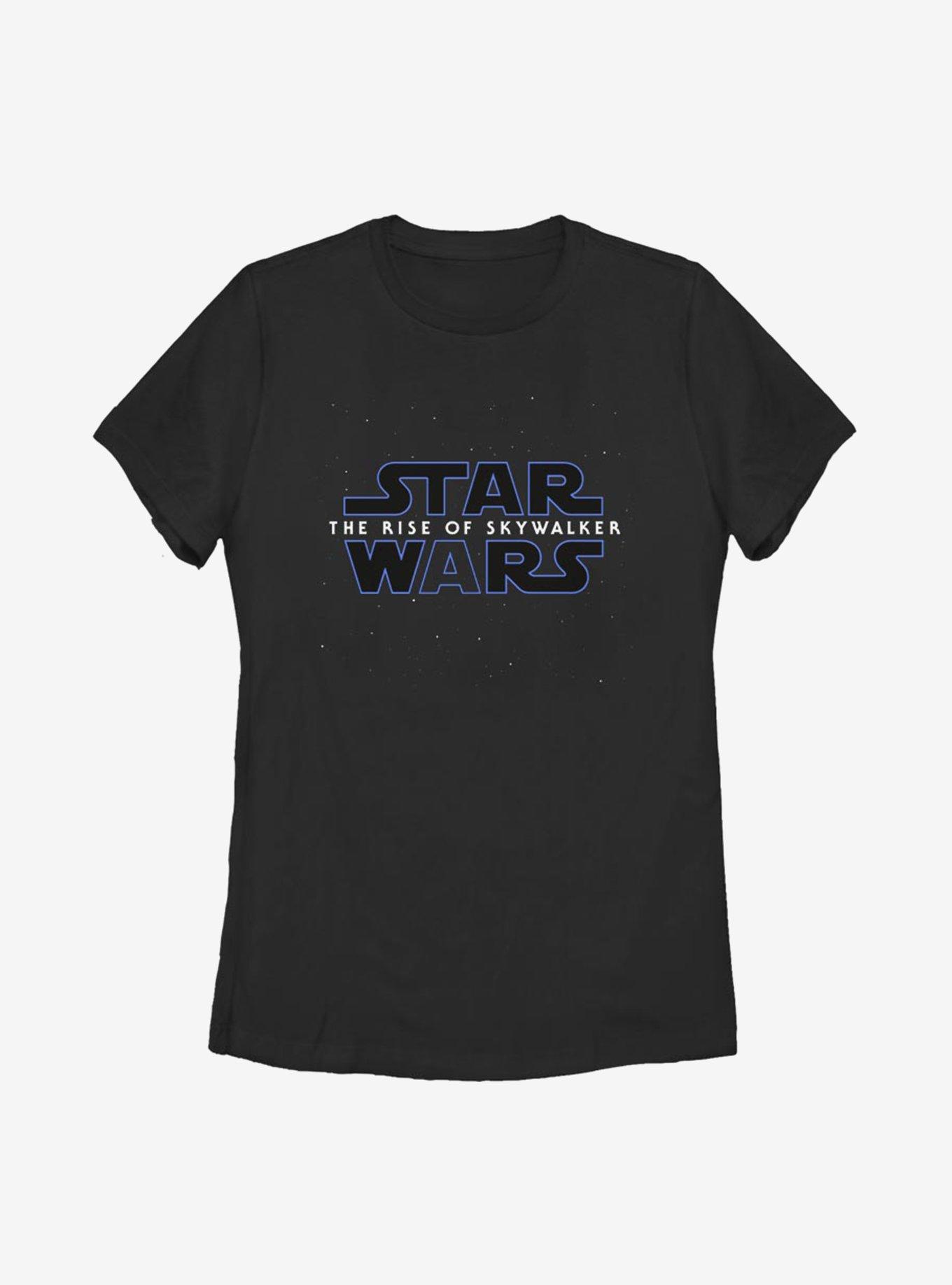 Star Wars Episode IX The Rise Of Skywalker Classic Galaxy Logo Womens T-Shirt, , hi-res
