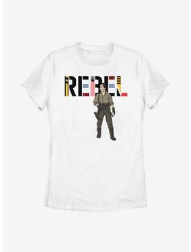 Star Wars Episode IX The Rise Of Skywalker Rebel Rose Womens T-Shirt, , hi-res